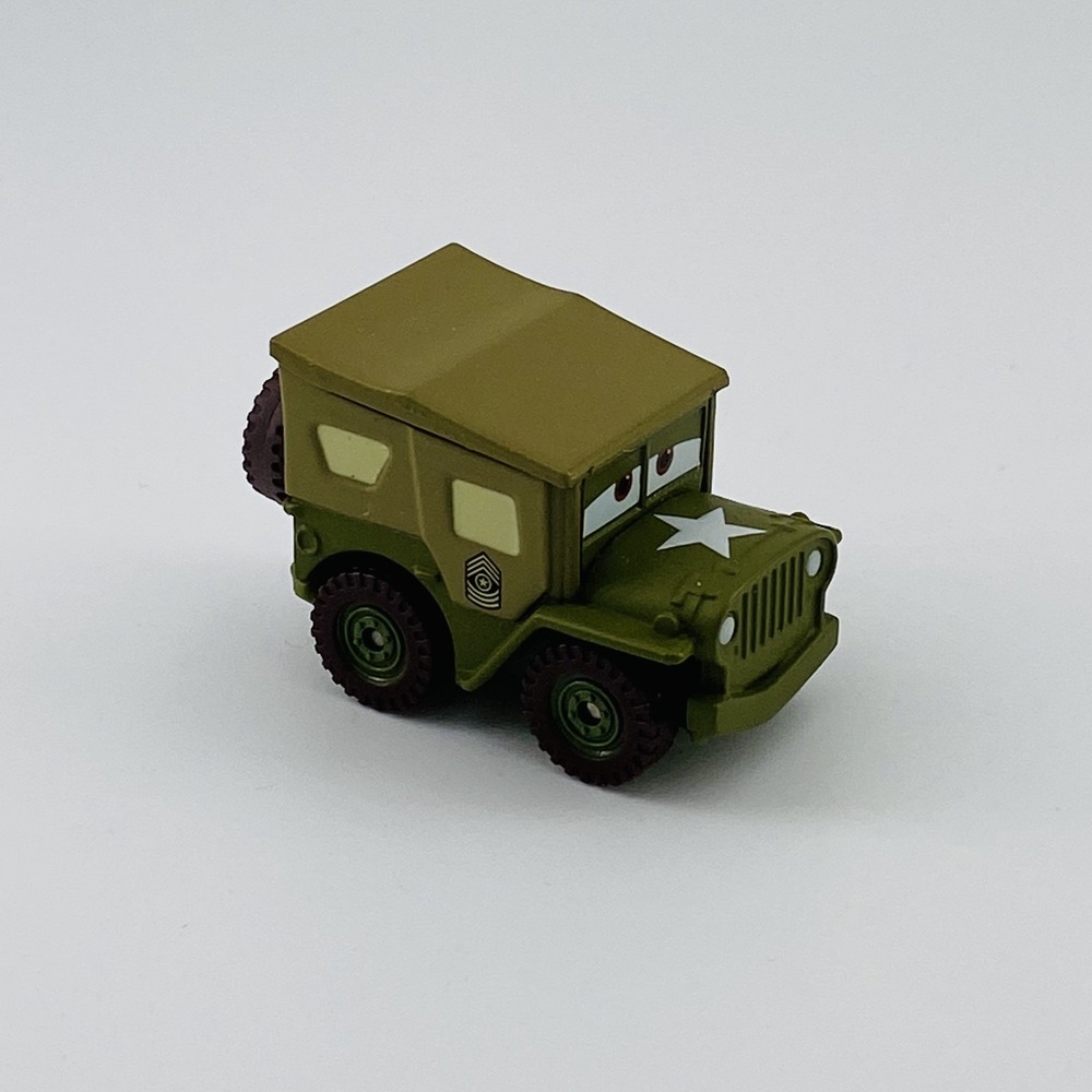 Disney Pixar Cars Mini Adventures‎ - Sarge's Boot Camp - Sarge, Loose